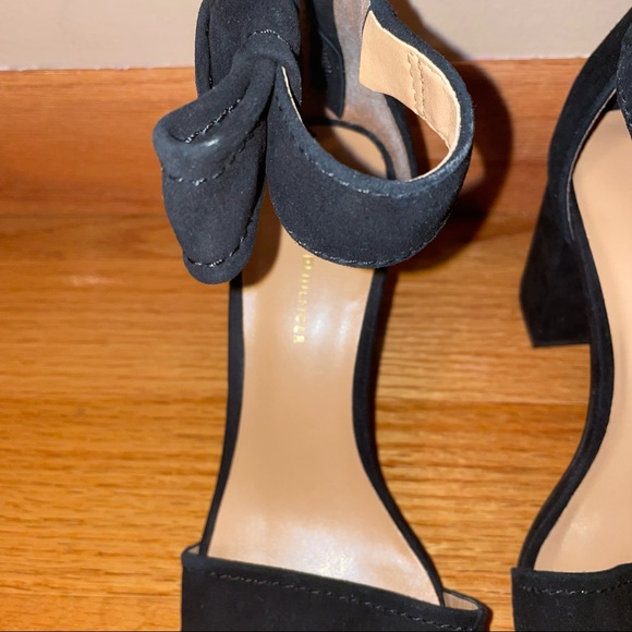 Tommy Hilfiger High Heel Strap Sandal - Suede - Size 8.5 - Picture 3 of 9